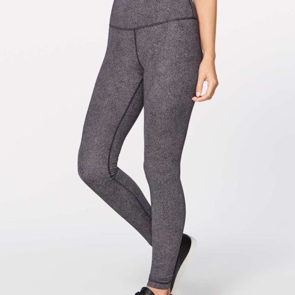 Lululemon Wunder Under Hi-Rise Tight Luxtreme 28" Disperse Dusky Lavender 4 - Picture 2 of 12